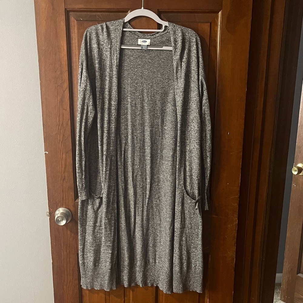Old Navy Charcoal Women's Cardigan
